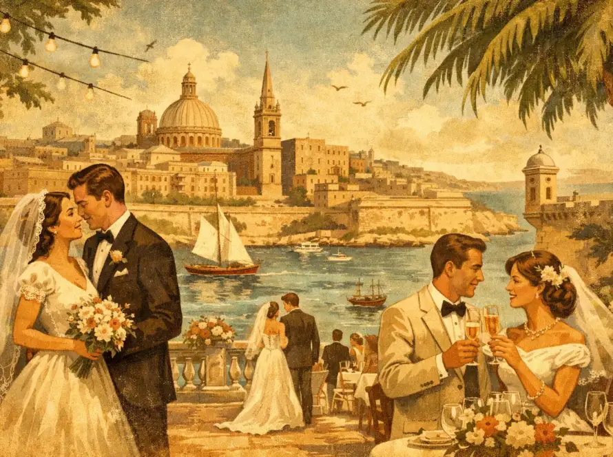 Destination Wedding Budget Example for Malta