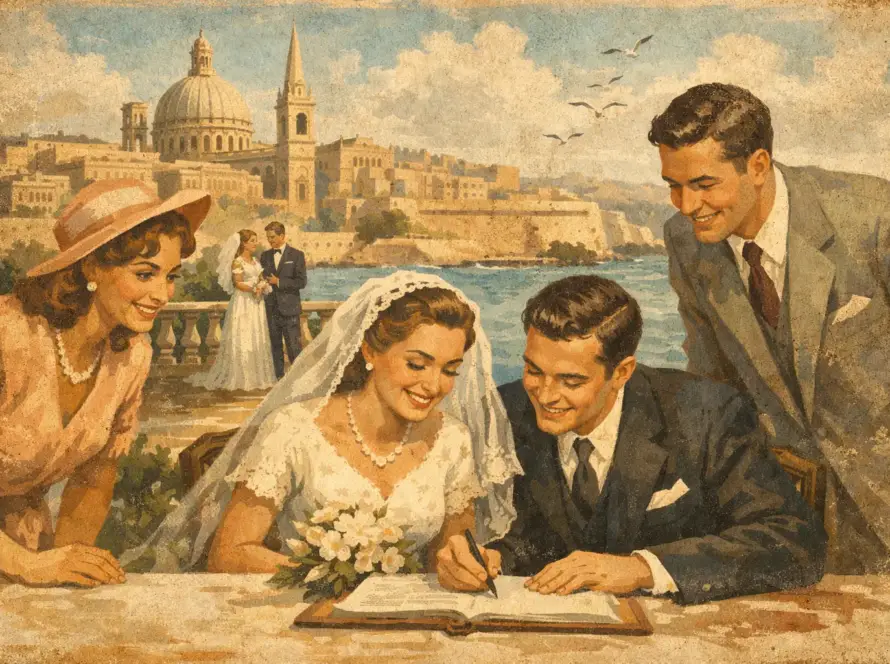 Malta Wedding Witnesses for Your Ceremony