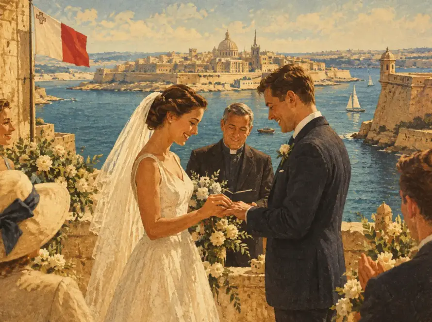 Are Malta Weddings Legally Binding for UK Couples?